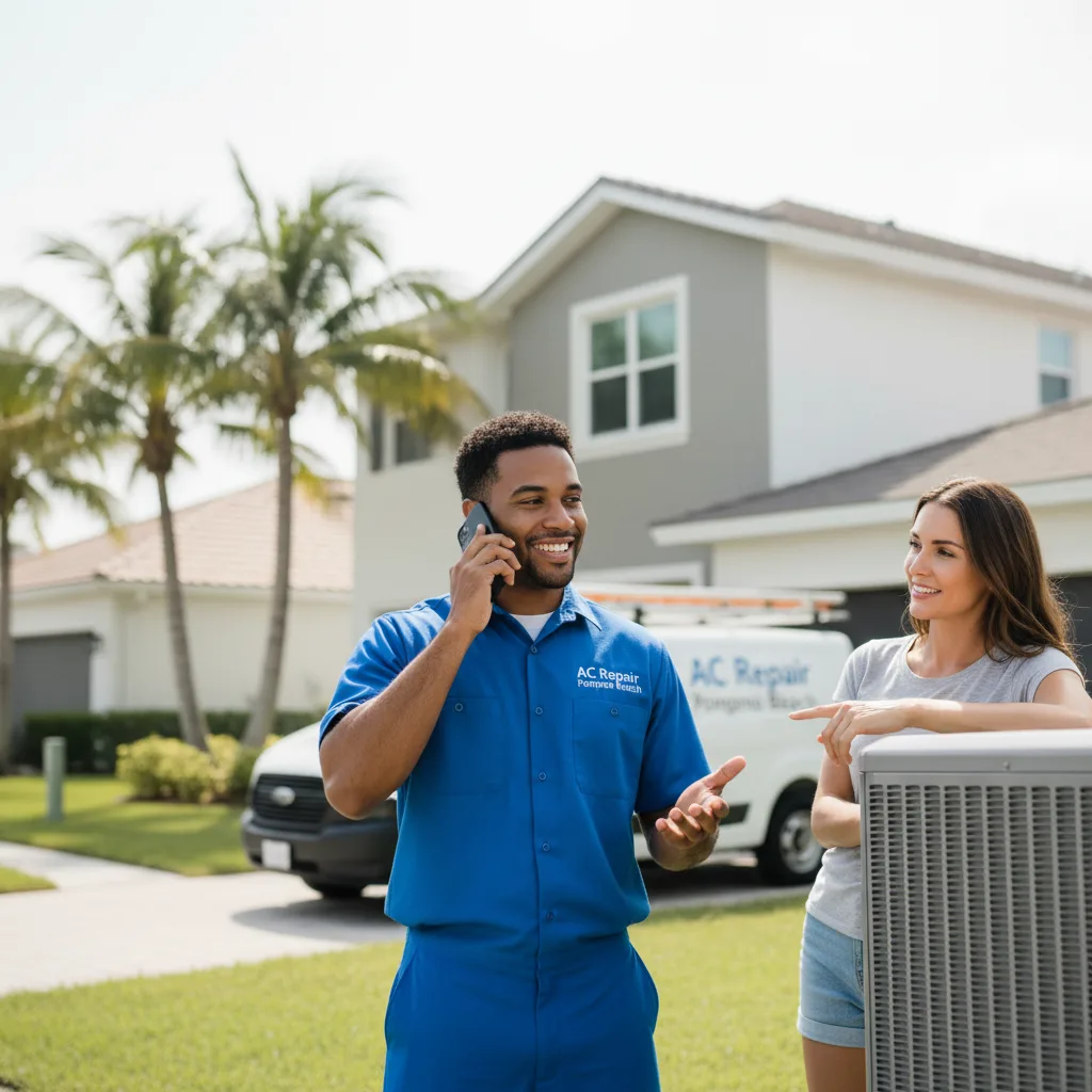 AC Repair Pompano Beach customer support in Pearson